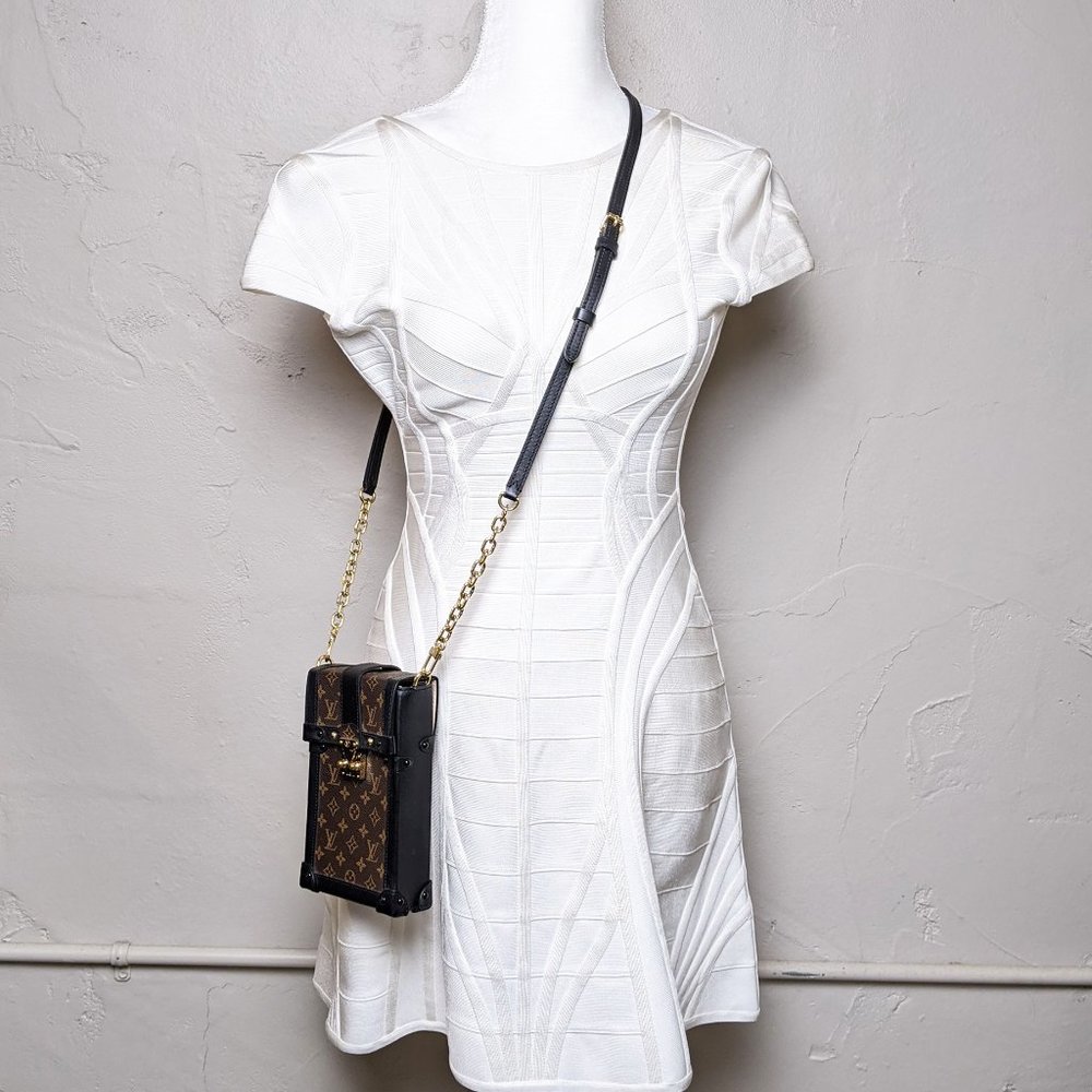 SOLDLouis Vuitton Monogram Trunk Pochette Vertical - Picture 12 of 12
